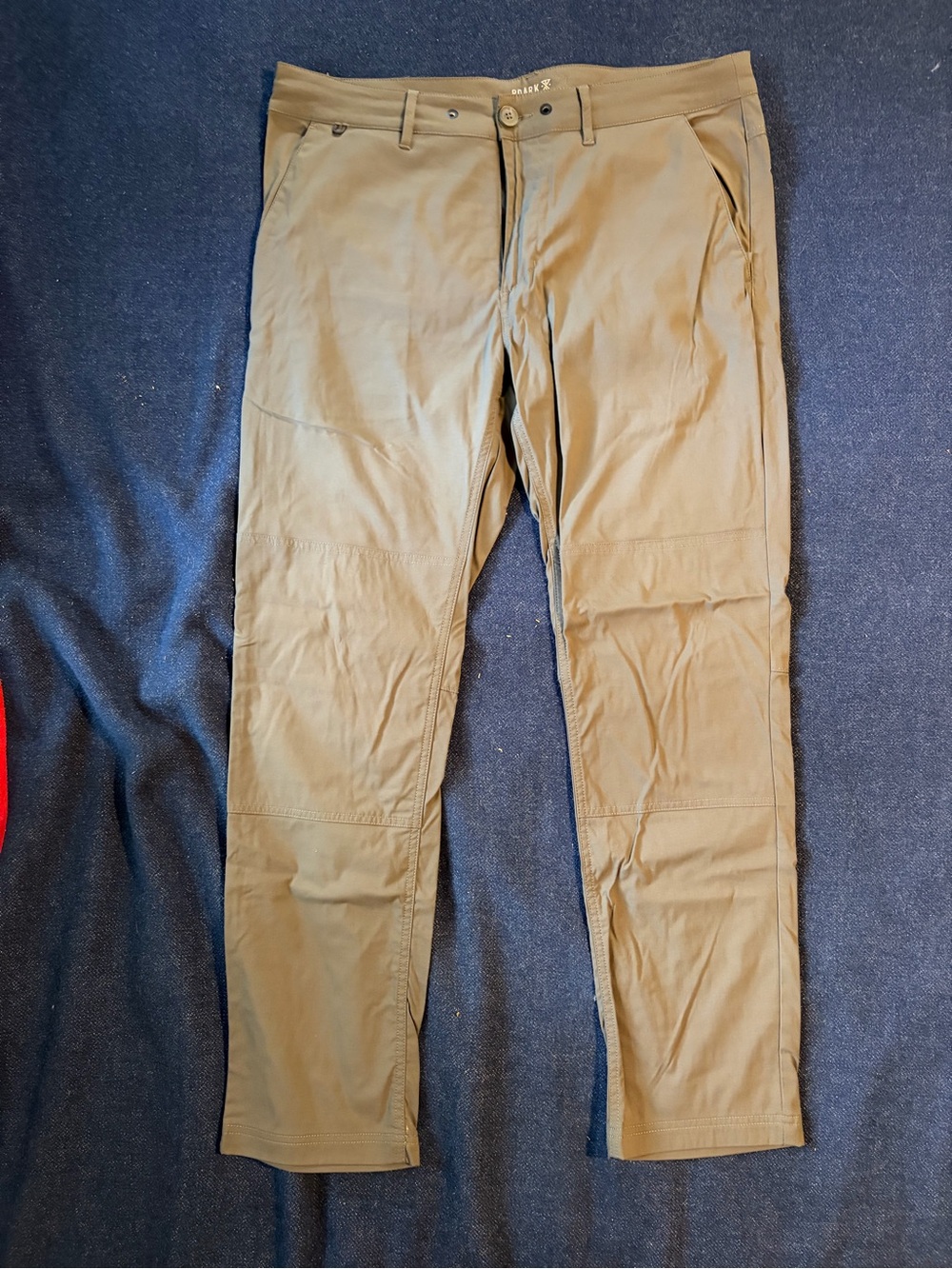 Roark Men's Chino Pants - Olive/Tan